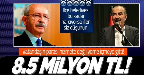 CHP’li Mudanya Belediyesi Başkanı Hayri Türkyılmaz’dan rekor ağırlama masrafı! Tam 8.5 milyon TL!
