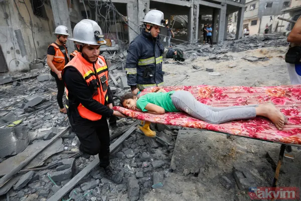 İşgalci İsrail kan kusmaya devam ediyor! Tarihe geçen çocuk katliamı: 3 haftada 4 bine yakın masumu katletti - 19