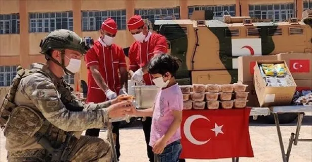 Milli Savunma Bakanlığı duyurdu: Mehmetçik’ten Barış Pınarı bölgesine yardım eli