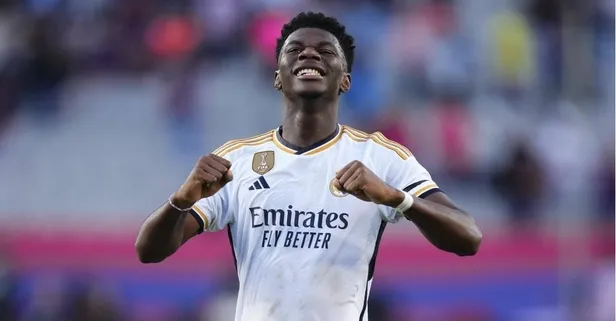 Lider Real Madrid Tchouameni ile güldü