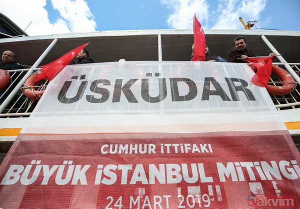 Cumhur İttifakı'nın Yenikapı'daki 'Büyük İstanbul Mitingi'nden kareler - 49