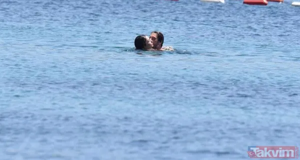 Bol Bol Denizde Kalan Ve Yüzen Ayça Ayşin Turan Güzelliği Ve Fit Vücudu İle Herkesi Kendine Hayran Bıraktı.