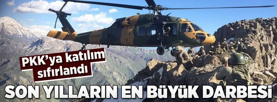 PKK’ya katılım sıfırlandı