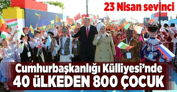 Cumhurbaşkanlığı Külliyesi’nde 23 Nisan etkinliği