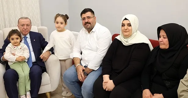 Başkan Erdoğan'ın evine konuk olduğu depremzede aile konuştu! "Devletin zirvesini yeni yuvamda ağırladım"