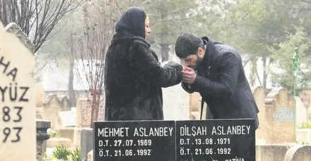 Hercai dizisinin hayranları sınır tanımadı! Mezar taşlarını alıp götürdüler...