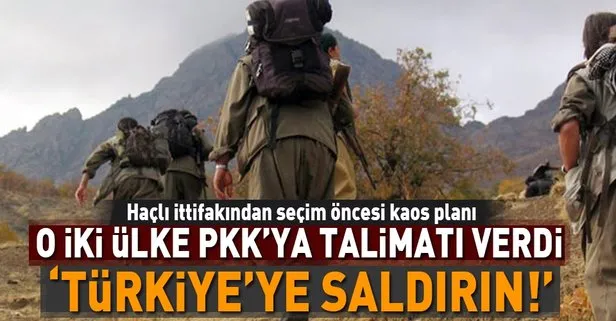 ABD ve Fransa’dan PKK’ya talimat Türkiye’ye saldırın!