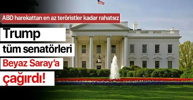 ABD Başkanı Donald Trump, harekattan teröristler kadar rahatsız! Beyaz Saray’da ‘Türkiye’ toplantısı!