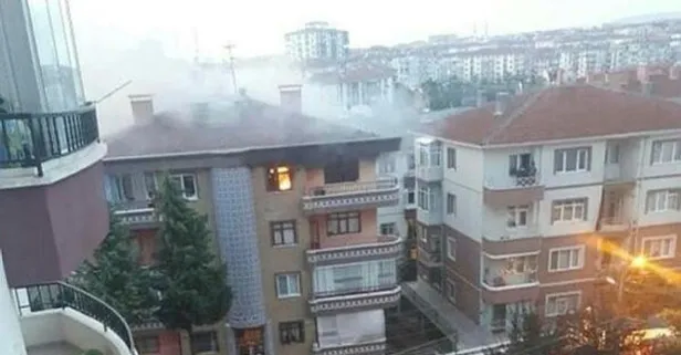 Ankara'da dehşet anları! Baba, yangında küçük kızını kurtarırken dumanlara yenik düştü-1