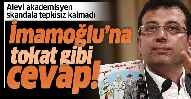 Alevi akademisyen Durmuş Boztuğ'dan CHP'li Ekrem İmamoğlu’na tokat gibi cevap!