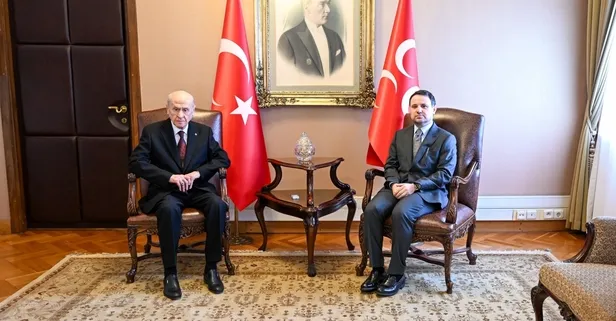 Adalet Bakanı Akın Gürlek'ten MHP Genel Başkanı Bahçeli'ye ziyaret