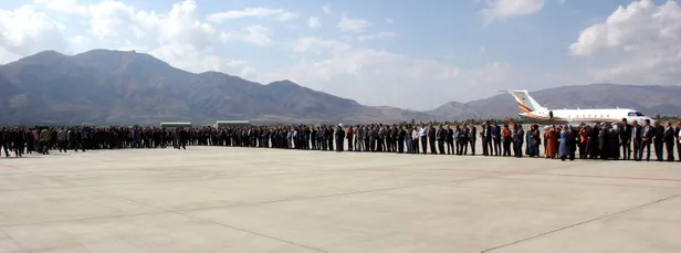 Binali Yıldırım'a memleketi Erzincan'da sıcak karşılama-4
