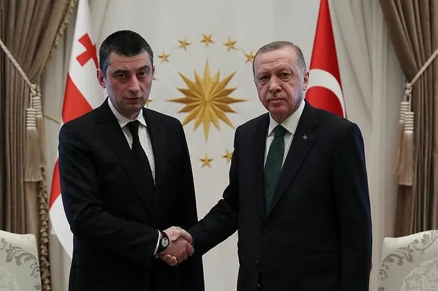 Başkan Erdoğan, Gürcistan Başbakanı Gakharia'yı kabul etti