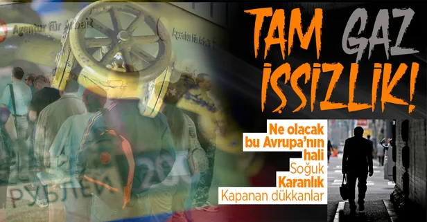 Enerji krizi Avrupa'yı vurdu: İşsizlik dalga dalga büyüyor