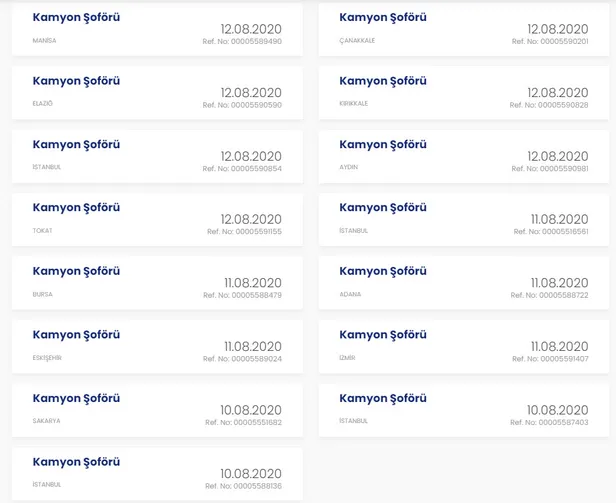 11 Ağustos İŞKUR başvuru iş ilanları - Şoför, güvenlik görevlisi, çağrı merkezi personeli alınacak-2