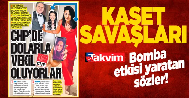 CHP'de kaset savaşları! CHP’li vekil Aykut Erdoğdu’nun çirkin yüzü bir kez daha ortaya çıktı