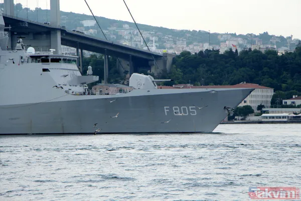 SON DAKİKA: Karadeniz'de Rusya ile gerilimi artıran İngiliz savaş gemisi 'HMS Defender' Boğaz'dan geçerek görev yerinden ayrıldı - 14