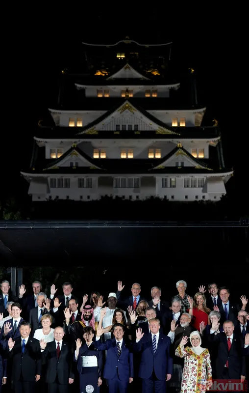 Liderler G20'de onlar gezmede! Eşler toplantısında tek erkek... - 17