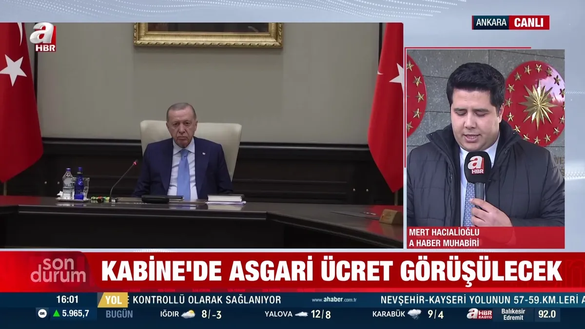 Kabine Erdoğan başkanlığında toplanıyor