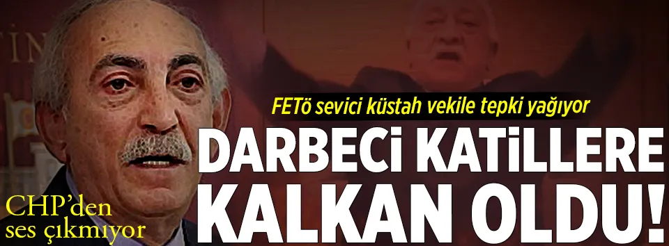 FETÖ destekçisi CHP'li Aldan'a tepki yağıyor