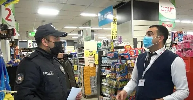 Yasağı delen marketçiye ceza