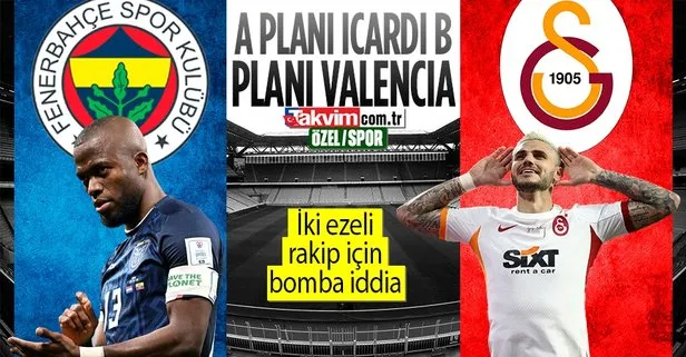 Son dakika: Galatasaray ve Fenerbahçe’yi ilgilendiren bomba iddia! A planı Icardi B planı Valencia!