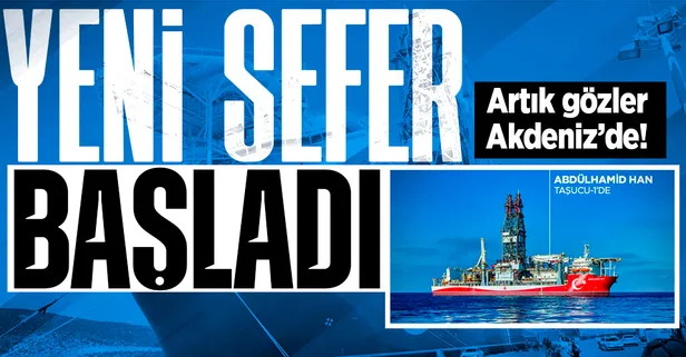 Abdülhamid Han Sondaj Gemisi, Akdeniz'de yeni seferine başladı!