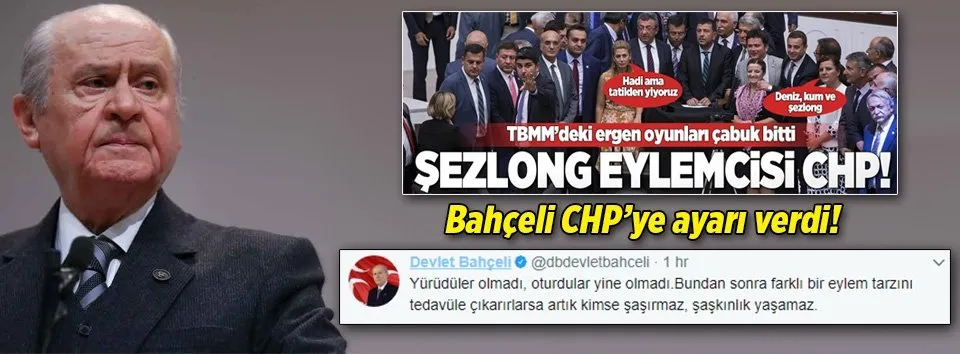 Bahçeli, CHP’ye ayarı verdi!