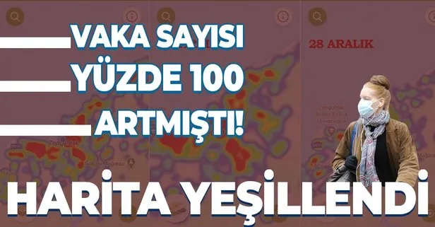 Koronavirüs vakaları yüzde 100 artmıştı! Zonguldak’ın risk haritası yeşile döndü!