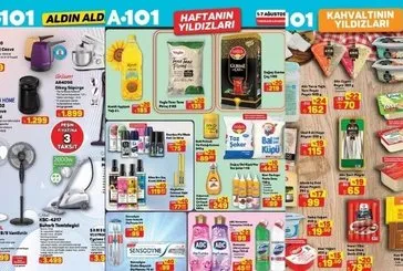 A101 7 Ağustos Perşembe kataloğu açıklandı! Bu hafta neler var? İşte tam ürün listesi ve fiyatlar