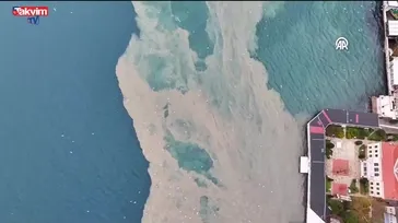 İstanbul Boğazı çamura bulandı