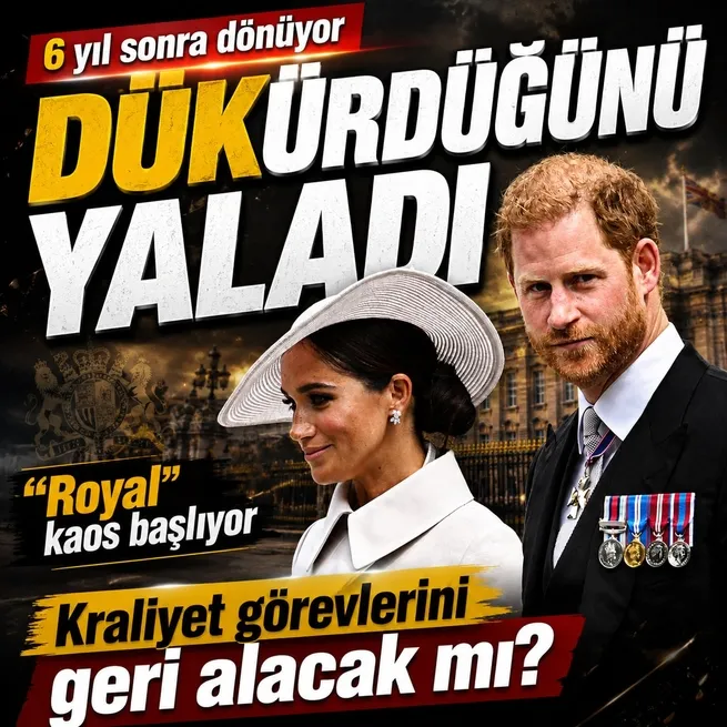 Prens Harry ve Meghan Markle 6 yıl sonra İngiltereye dönüyor: Kraliyet görevlerini geri alacaklar mı?