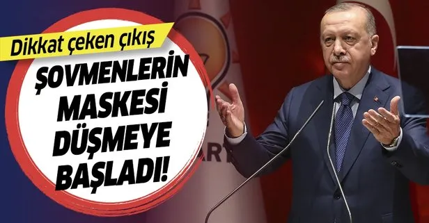 Son dakika: Başkan Erdoğan: Şovmenlerin maskesi düşmeye başladı