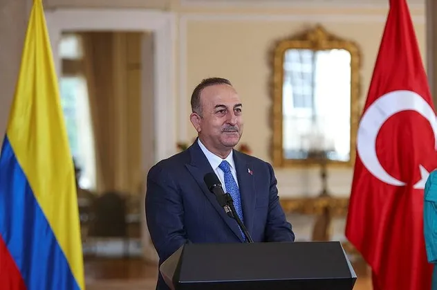 Dışişleri Bakanı Mevlüt Çavuşoğlu Kolombiya'da! Kolombiya Cumhurbaşkanı Erdoğan ile görüşmek istiyor