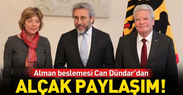 Vatan haini Can Dündar'dan alçak paylaşım