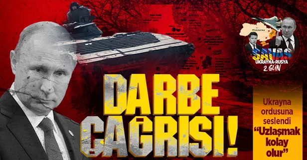Rusya Devlet Başkanı Vladimir Putin'den Ukrayna ordusuna darbe çağrısı! "İktidarı ele geçirirlerse uzlaşmak daha kolay olur"