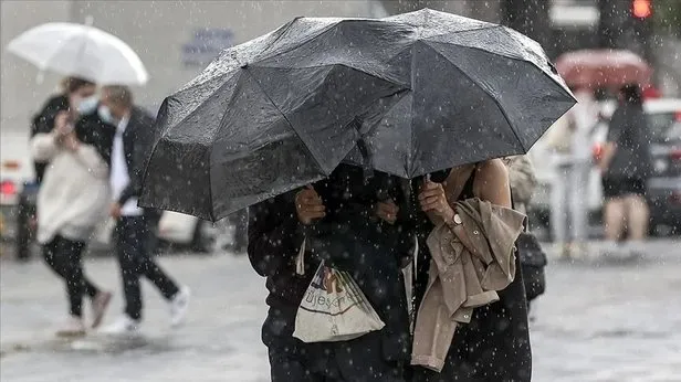 HAVA DURUMU | Kış geri geliyor! Haritanın tamamı yağışlı! Fırtına uyarısına dikkat! Meteoroloji tek tek duyurdu!