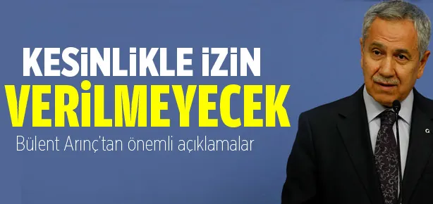 Taksim’e asla izin yok