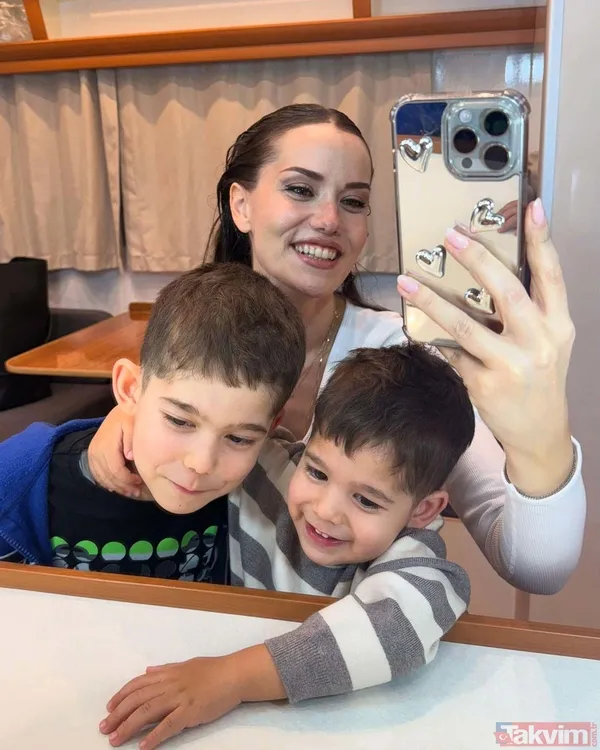 Fahriye Evcen ile Burak Özçivit’in oğulları Karan ve Kerem’in karavan macerası! Özçivit kardeşlerin eğlenceli anları... - 9