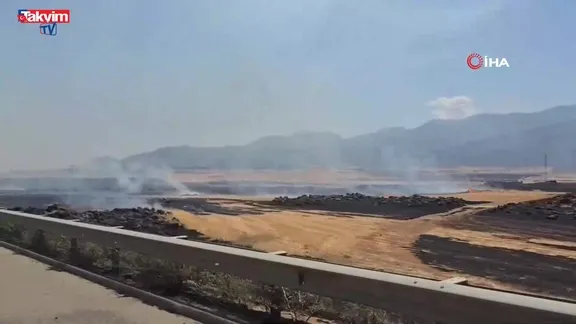 Gaziantep'te yangın kazaya neden oldu!