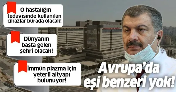 Saglik Bakani Fahrettin Koca Basaksehir Sehir Hastanesi Nin Avrupa Da Esi Benzeri Yok Takvim
