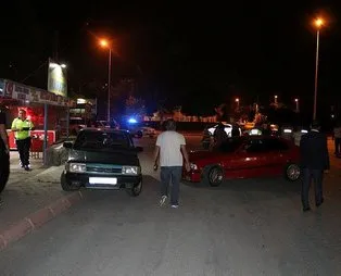 Kayseri'de drift atan kişiler ortalığı birbirine kattı! Polis ekipleri kavgayı güçlükle ayırdı