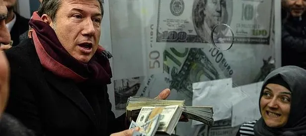 Tanju Çolak 80 bin dolarını bozdurdu