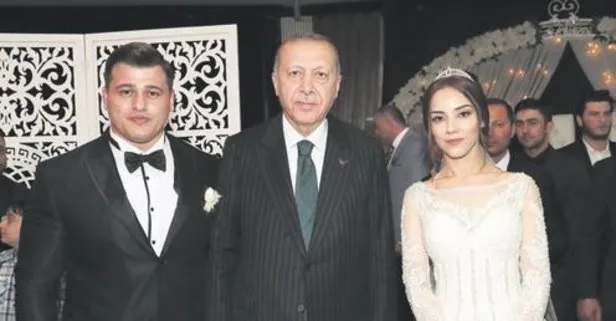 Başkan Erdoğan, Rıza Kayaalp’in nikah şahidi oldu