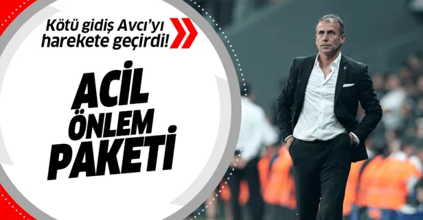 Beşiktaş’ta kötü gidiş Avcı’yı harekete geçirdi! Radikal kararlar almaya hazırlanıyor...