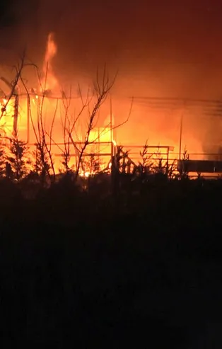 Bursa'da korkutan yangın! Kısa sürede söndürüldü