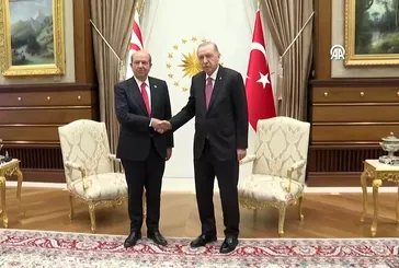 Başkan Erdoğan Ersin Tatar görüşmesi!