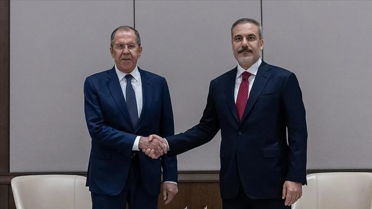 Dışişleri Bakanı Hakan Fidan Rus mevkidaşı Lavrov ile görüştü