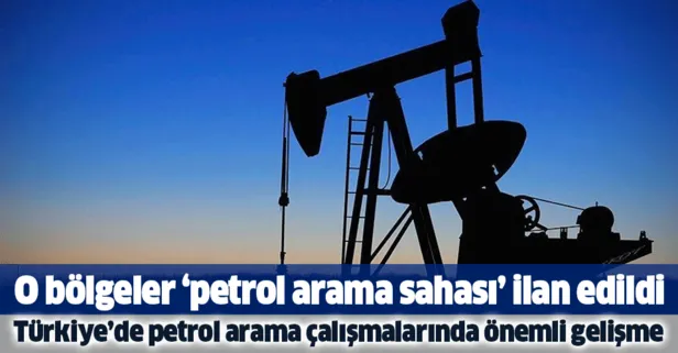 Türkiye’de petrol arama çalışmalarında önemli gelişme! Resmi Gazete’de yayımlandı