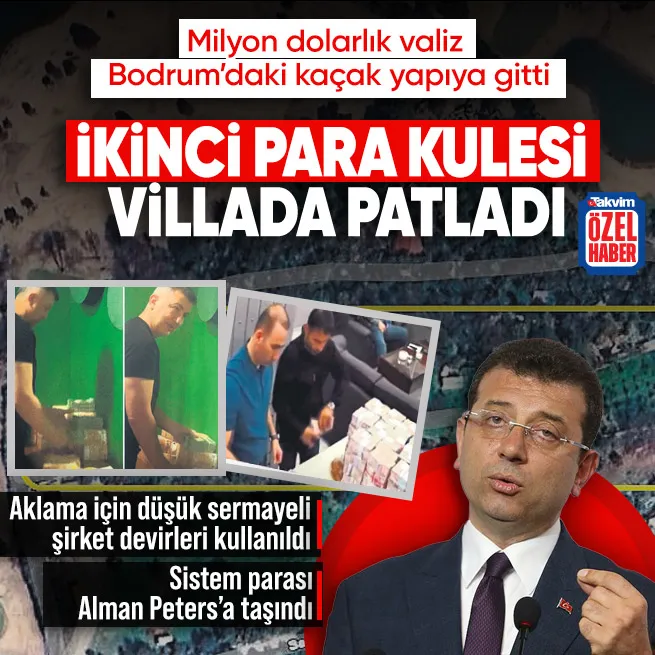 İmamoğlu’nun villa dosyası büyüyor: Kara parayı Bodrumda kaçak villaya yatırdılar